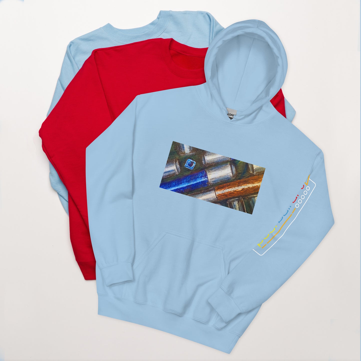 Chalk Sketch Hoodie