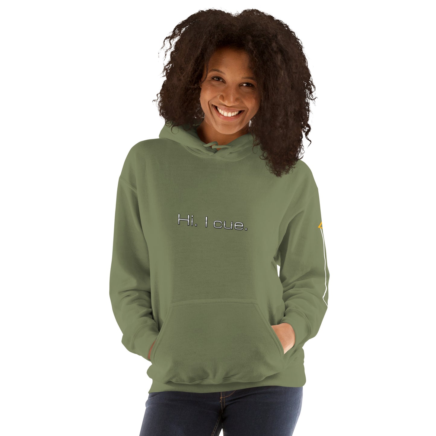 Hi. I cue. Hoodie