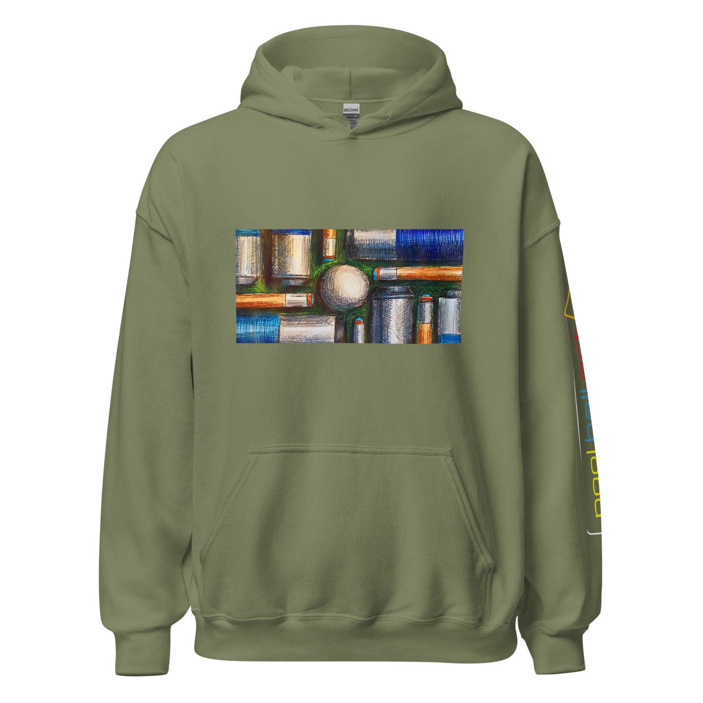 Right Angle Sketch Hoodie