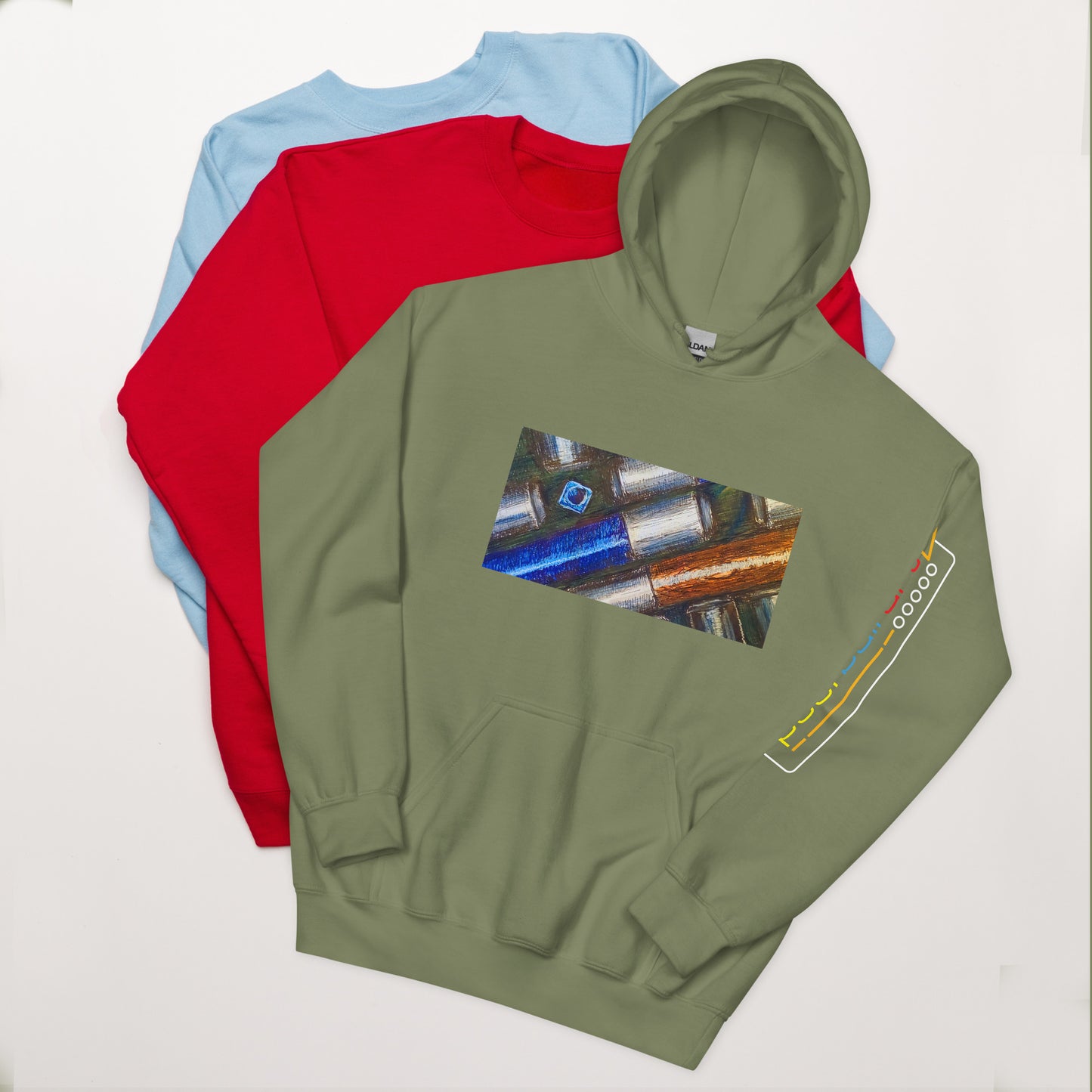 Chalk Sketch Hoodie