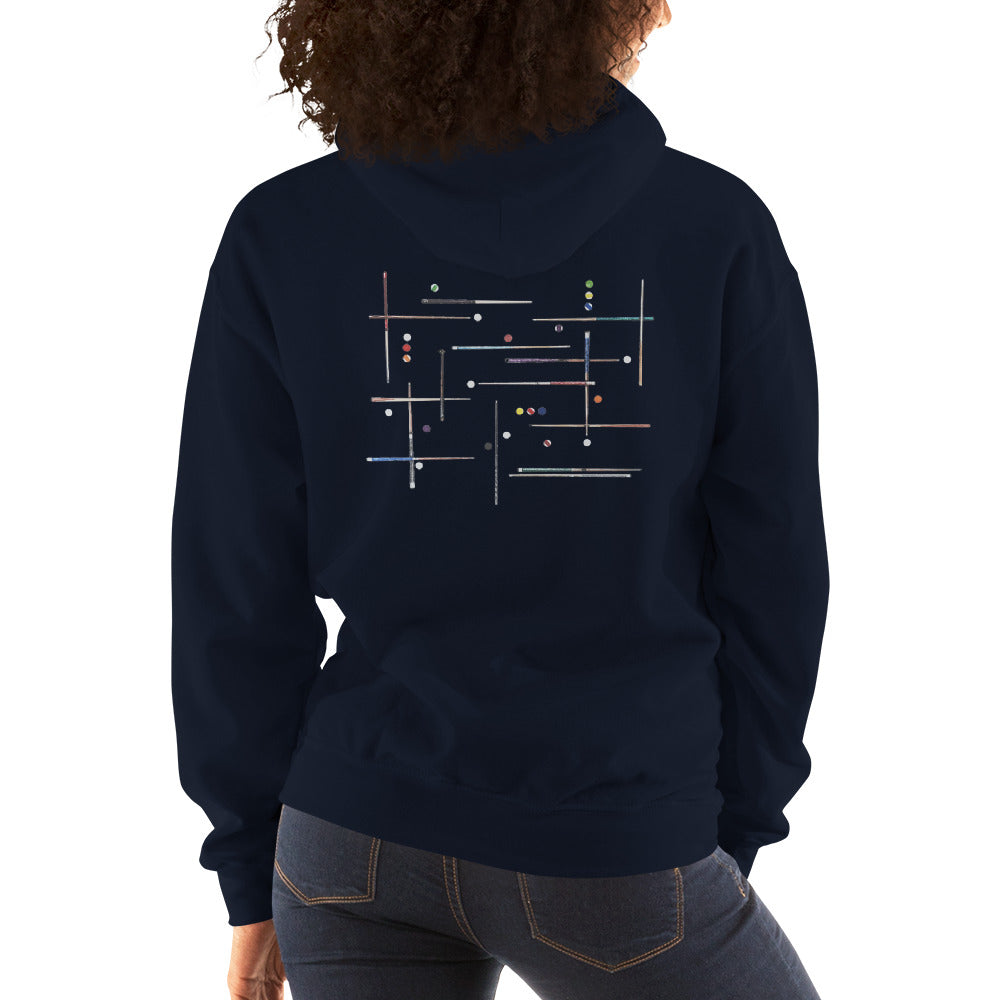 Sticks ans Stones Hoodie - Back