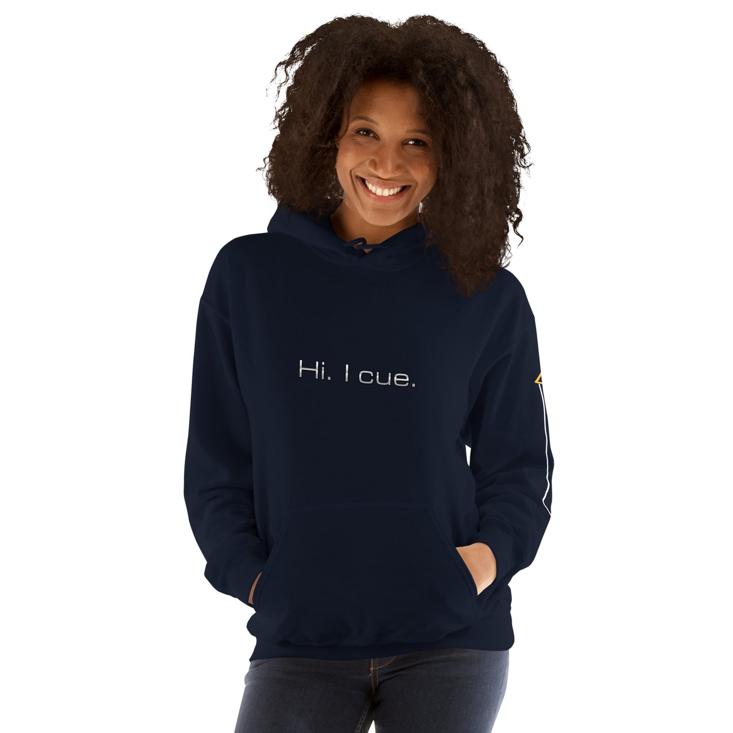 Hi. I cue. Hoodie