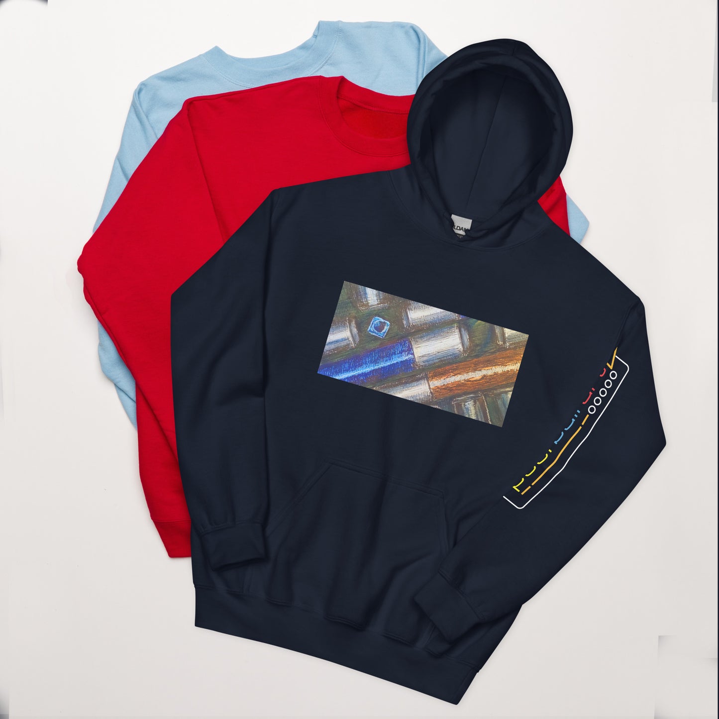 Chalk Sketch Hoodie
