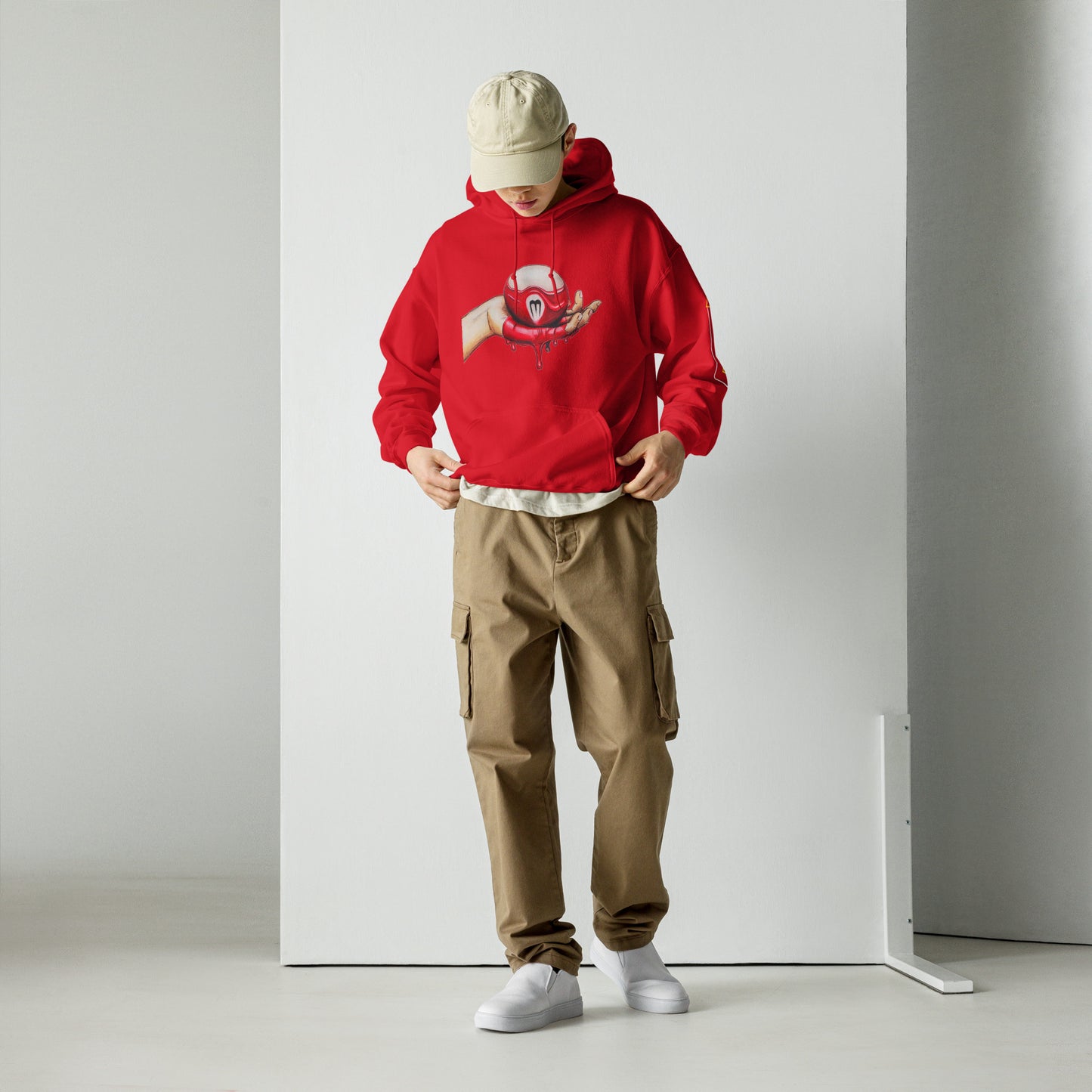 Oozing Three Ball Hoodie - Front