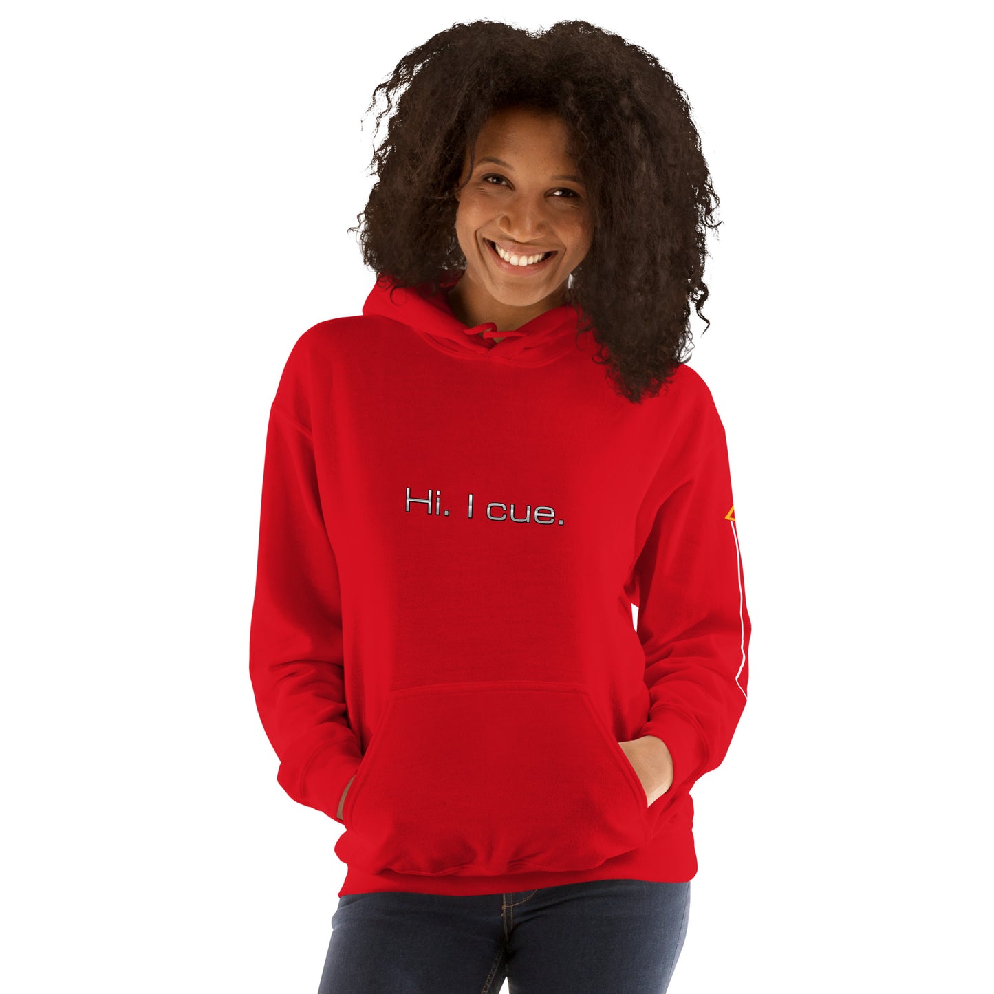 Hi. I cue. Hoodie