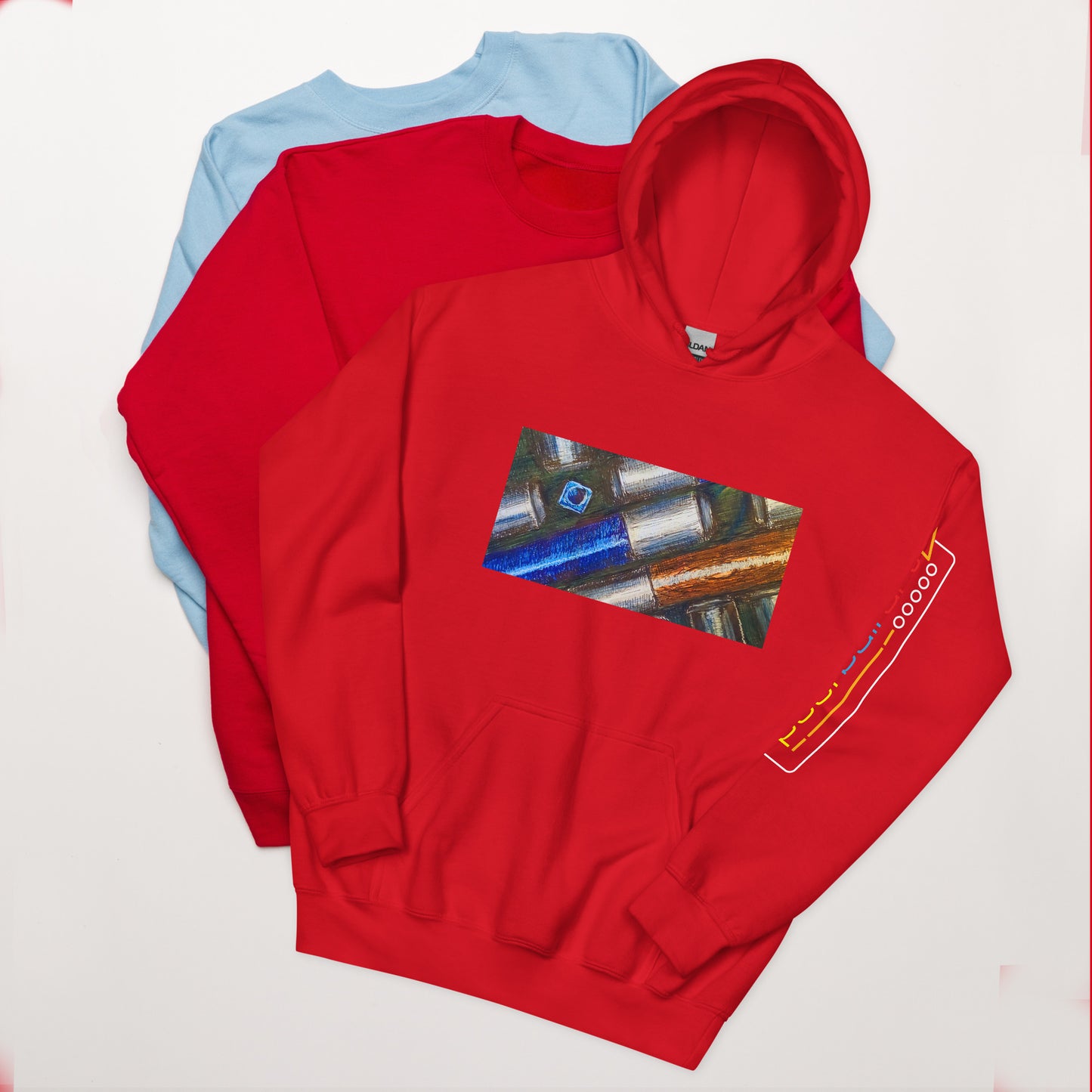 Chalk Sketch Hoodie