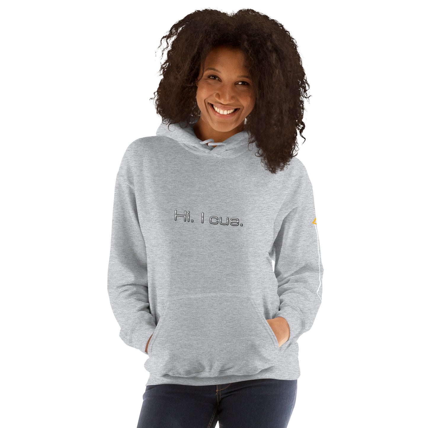Hi. I cue. Hoodie