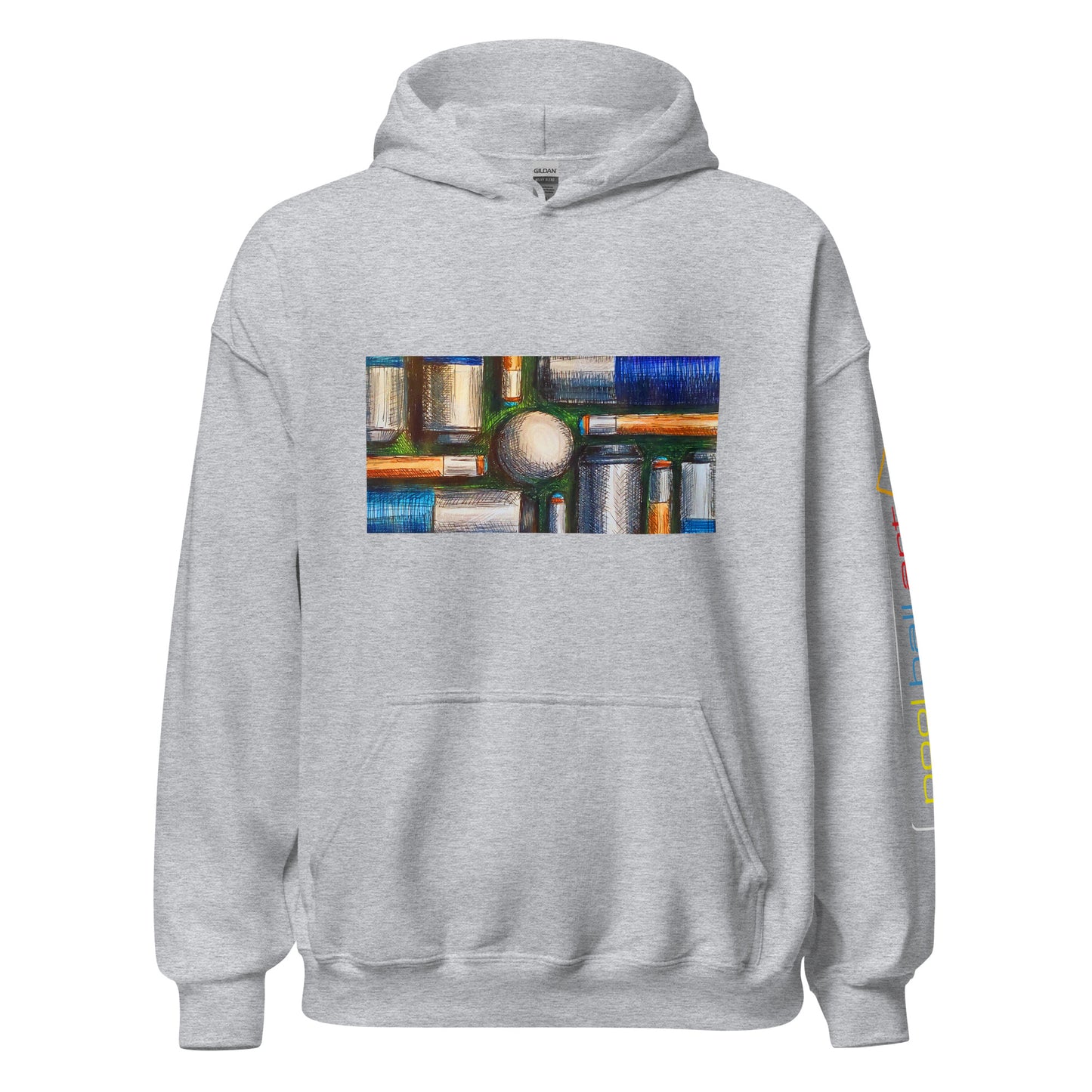 Right Angle Sketch Hoodie
