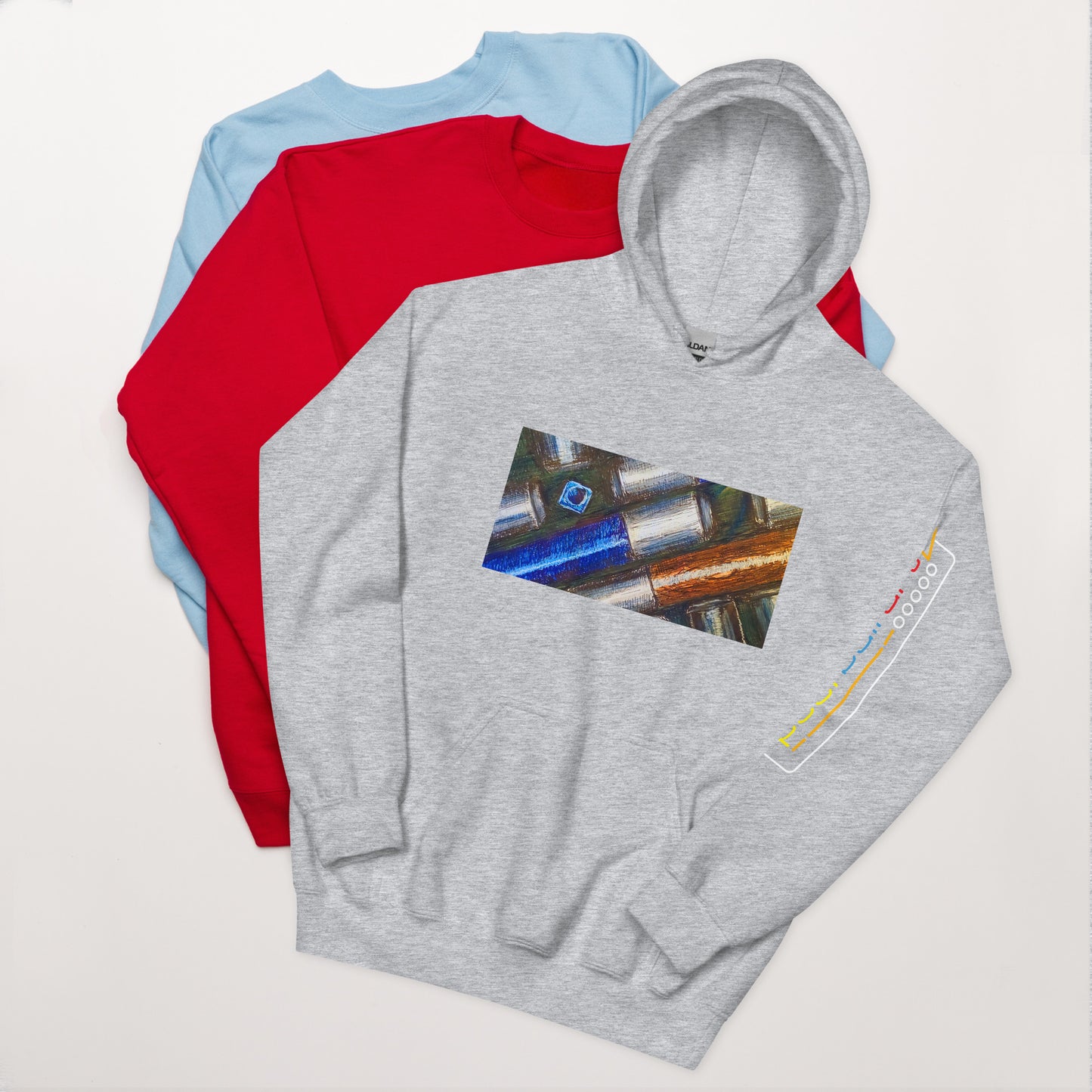Chalk Sketch Hoodie
