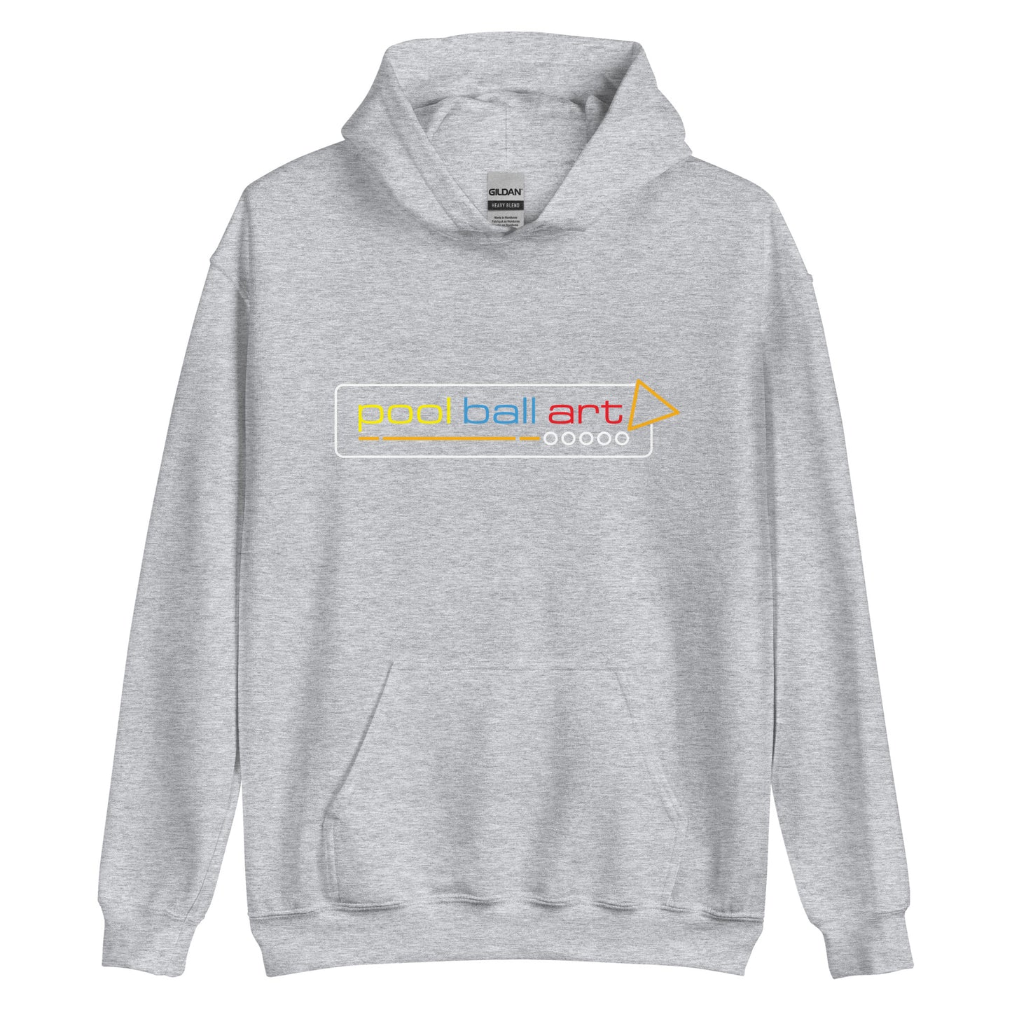 Ten Ball in the Corner Pocket Hoodie Back Print