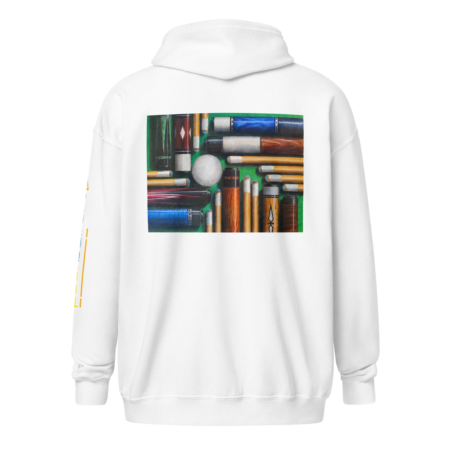 PoolBallArt Staff Zip Hoodie