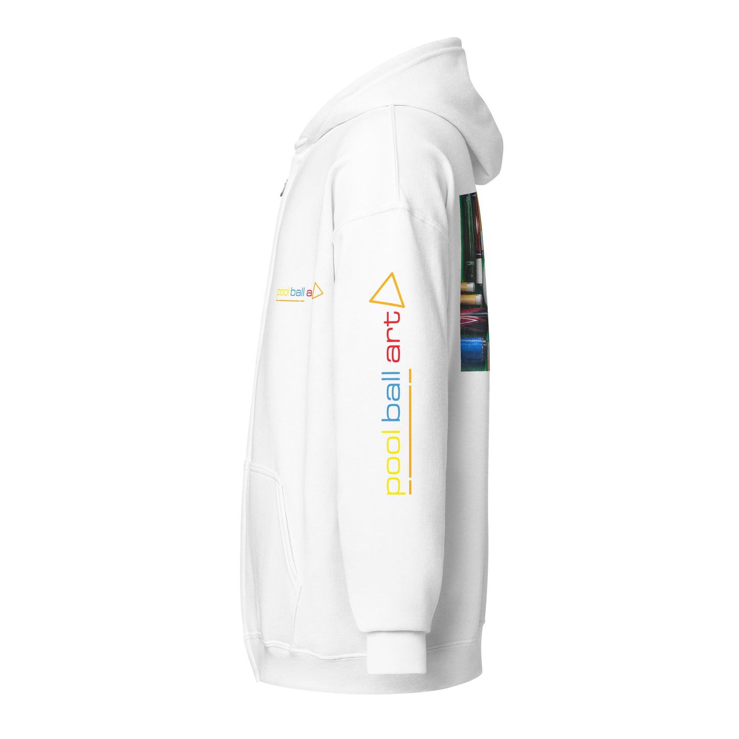 PoolBallArt Staff Zip Hoodie