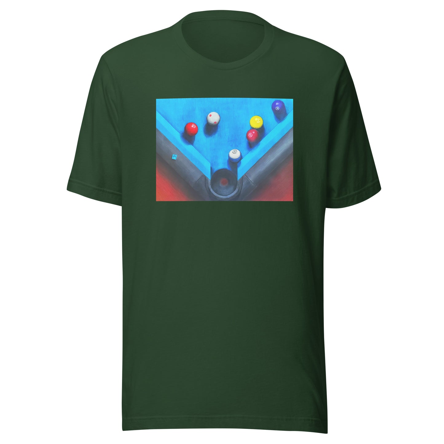 Ten Ball in the Corner Pocket t-shirt