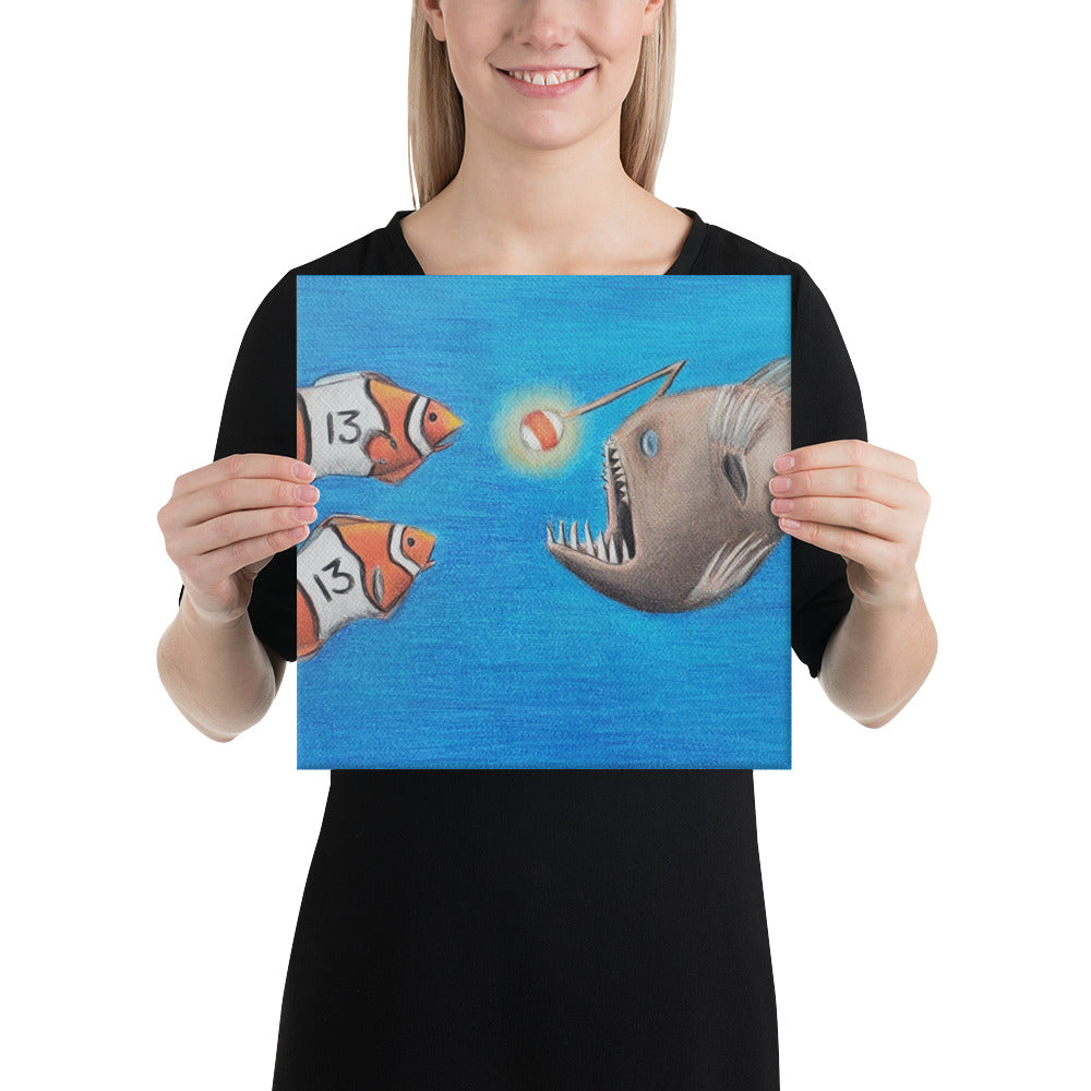 Send in the Clowns Canvas Print