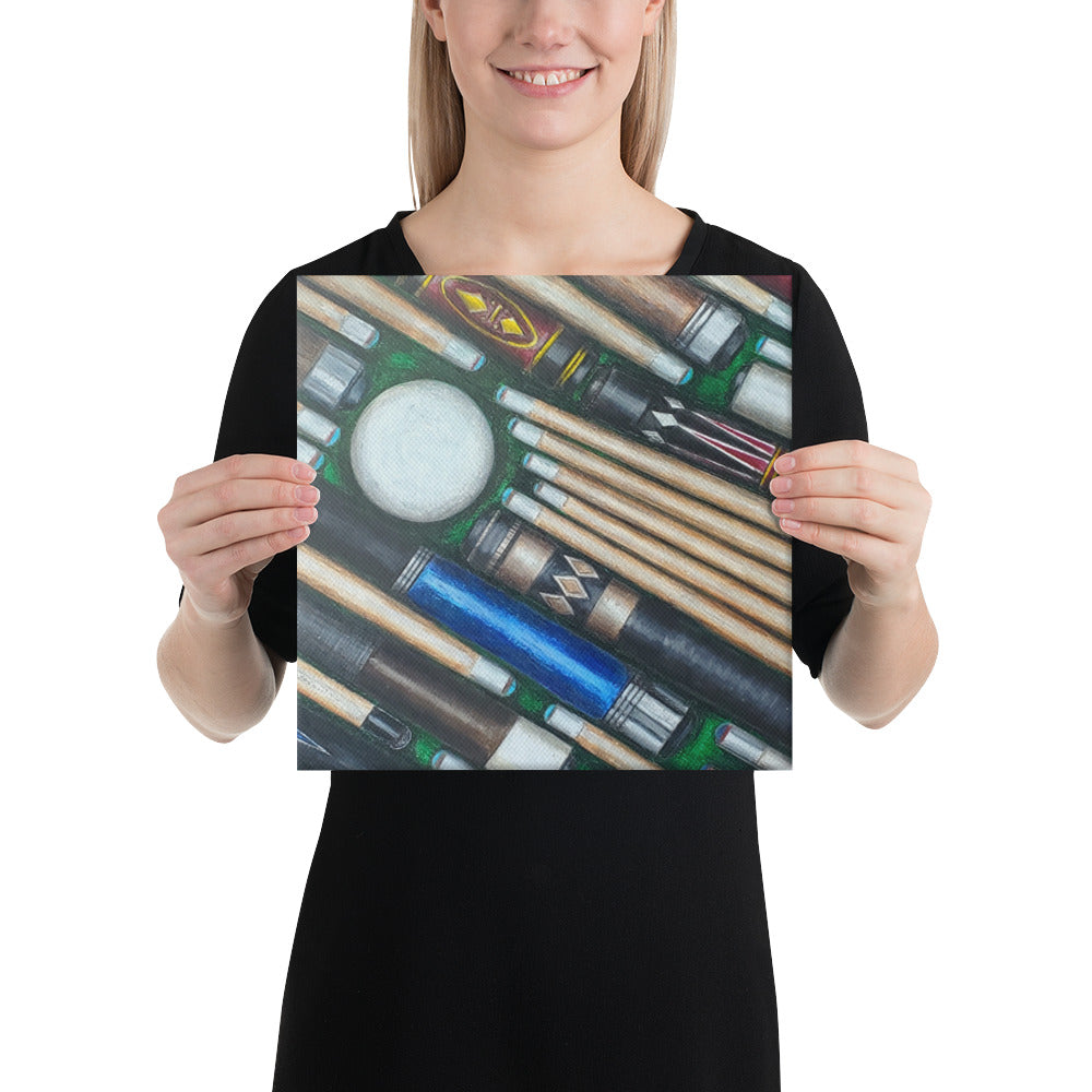 Cuetiful Canvas Print