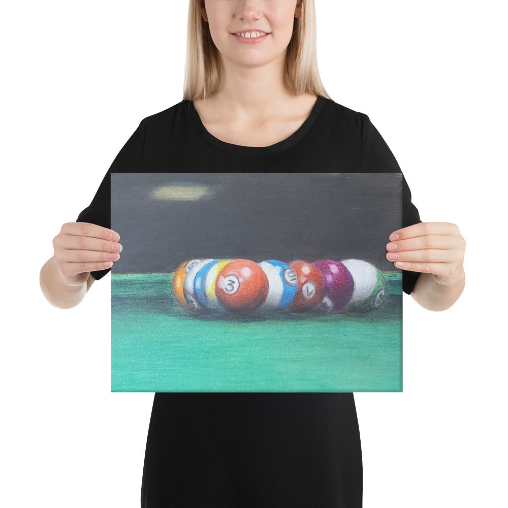 Break 'Em Canvas Print