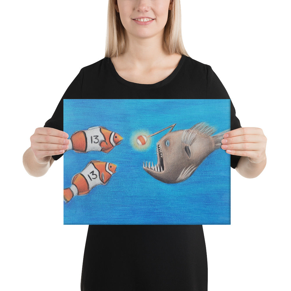Send in the Clowns Canvas Print