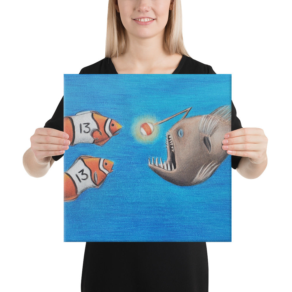 Send in the Clowns Canvas Print
