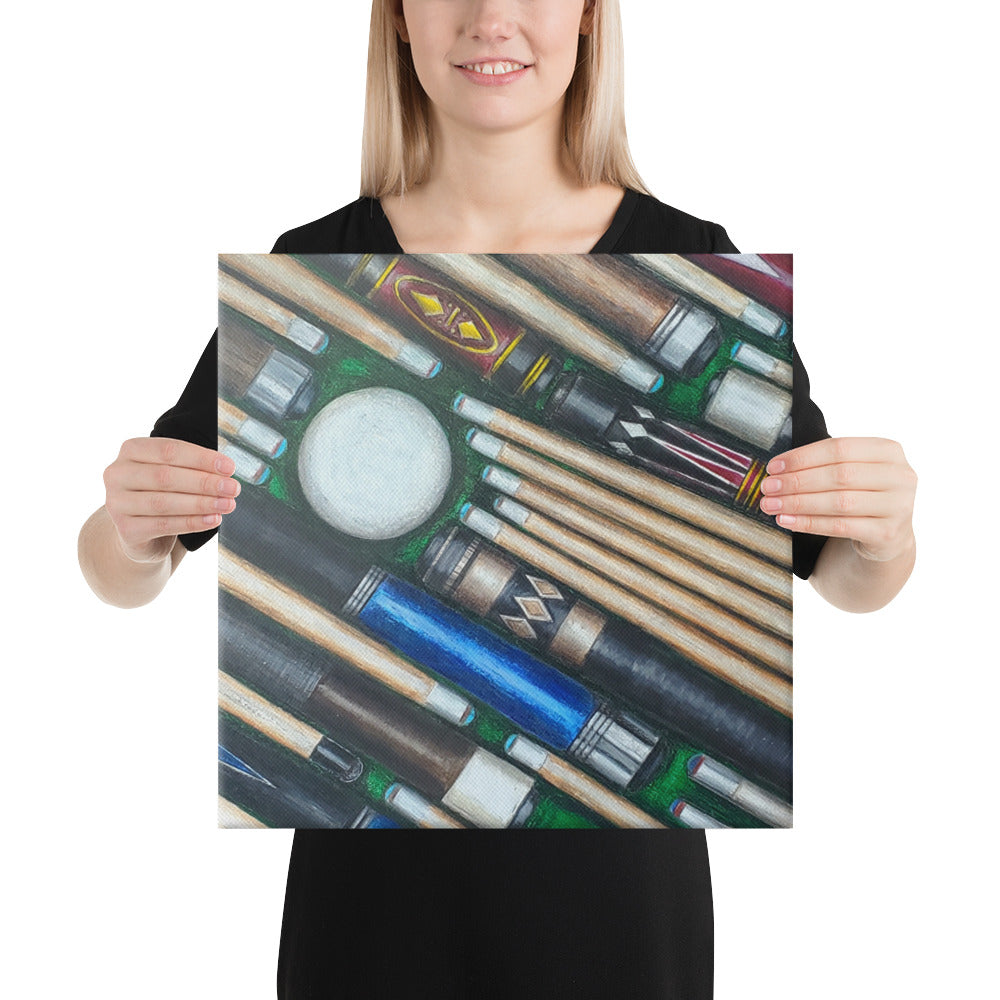 Cuetiful Canvas Print
