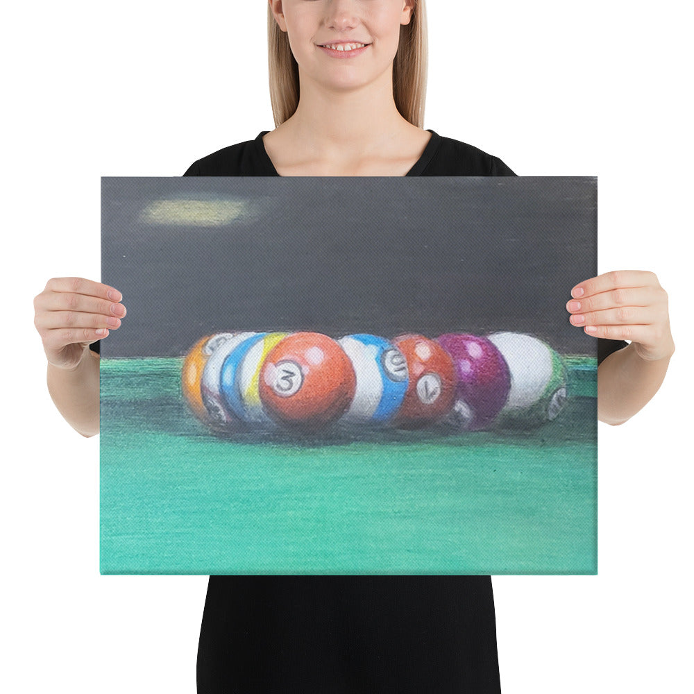 Break 'Em Canvas Print