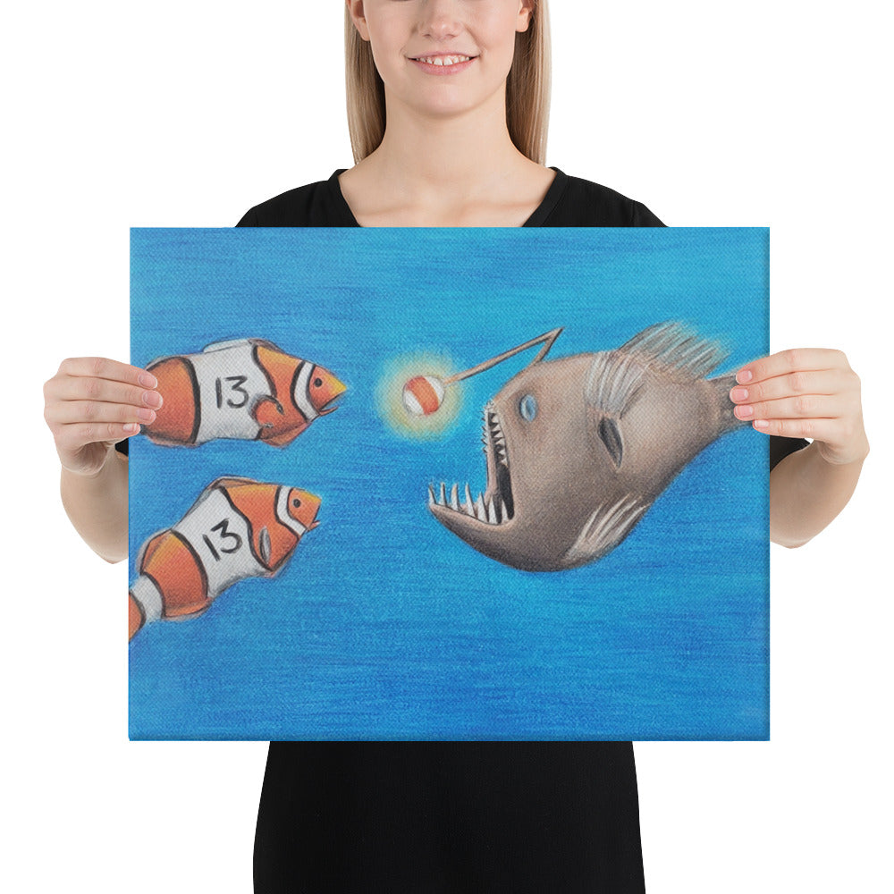 Send in the Clowns Canvas Print