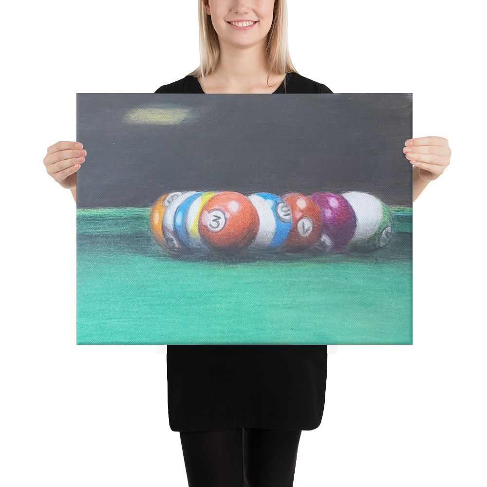 Break 'Em Canvas Print