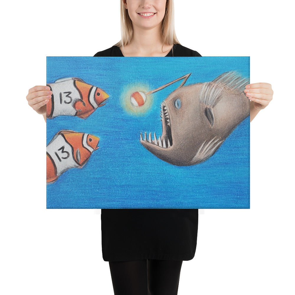 Send in the Clowns Canvas Print