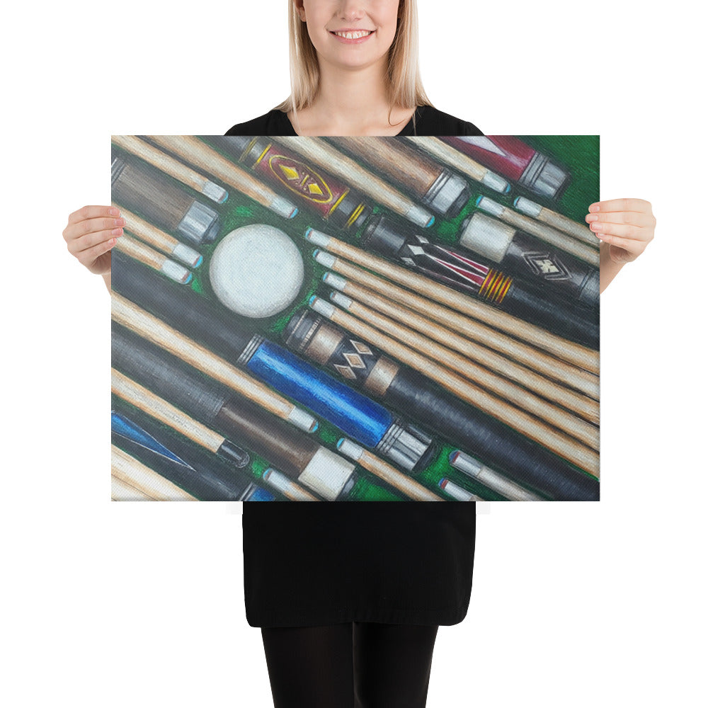 Cuetiful Canvas Print