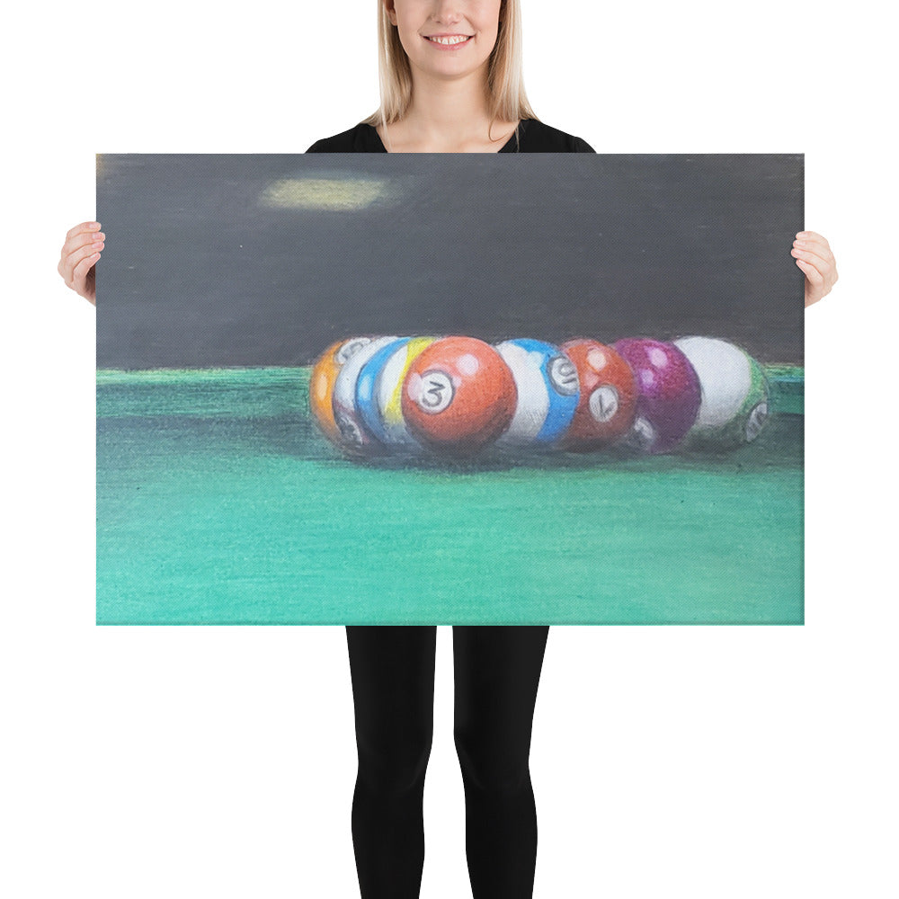 Break 'Em Canvas Print