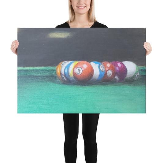 Break 'Em Canvas Print