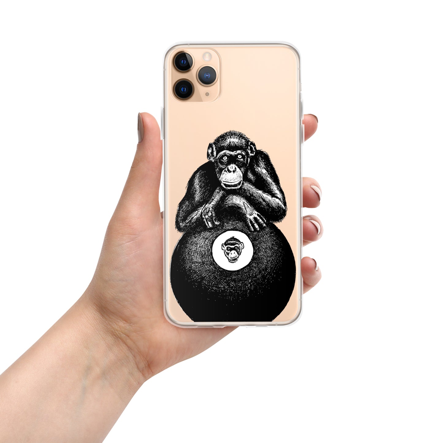 Ape Ball Clear Case for iPhone®