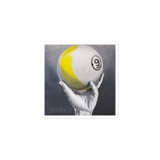 If Escher Played 9 Ball Stickers