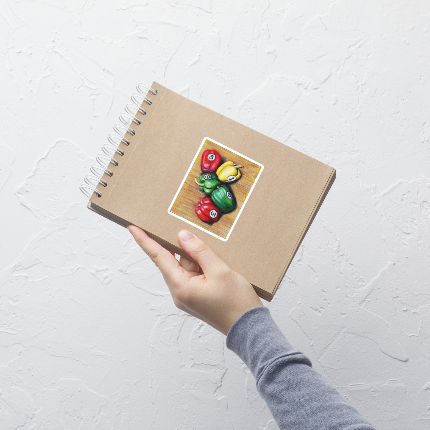 Bell Peppers Bubble-free stickers