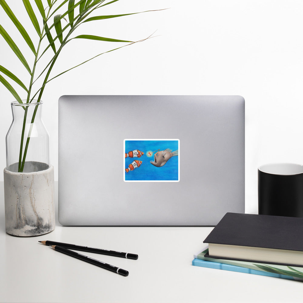 Send in the Clowns Bubble-free stickers