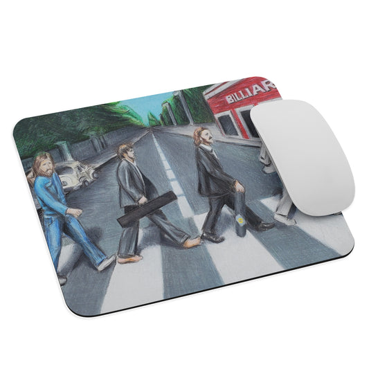 Why Did the Beatles Cross the Road Mouse pad