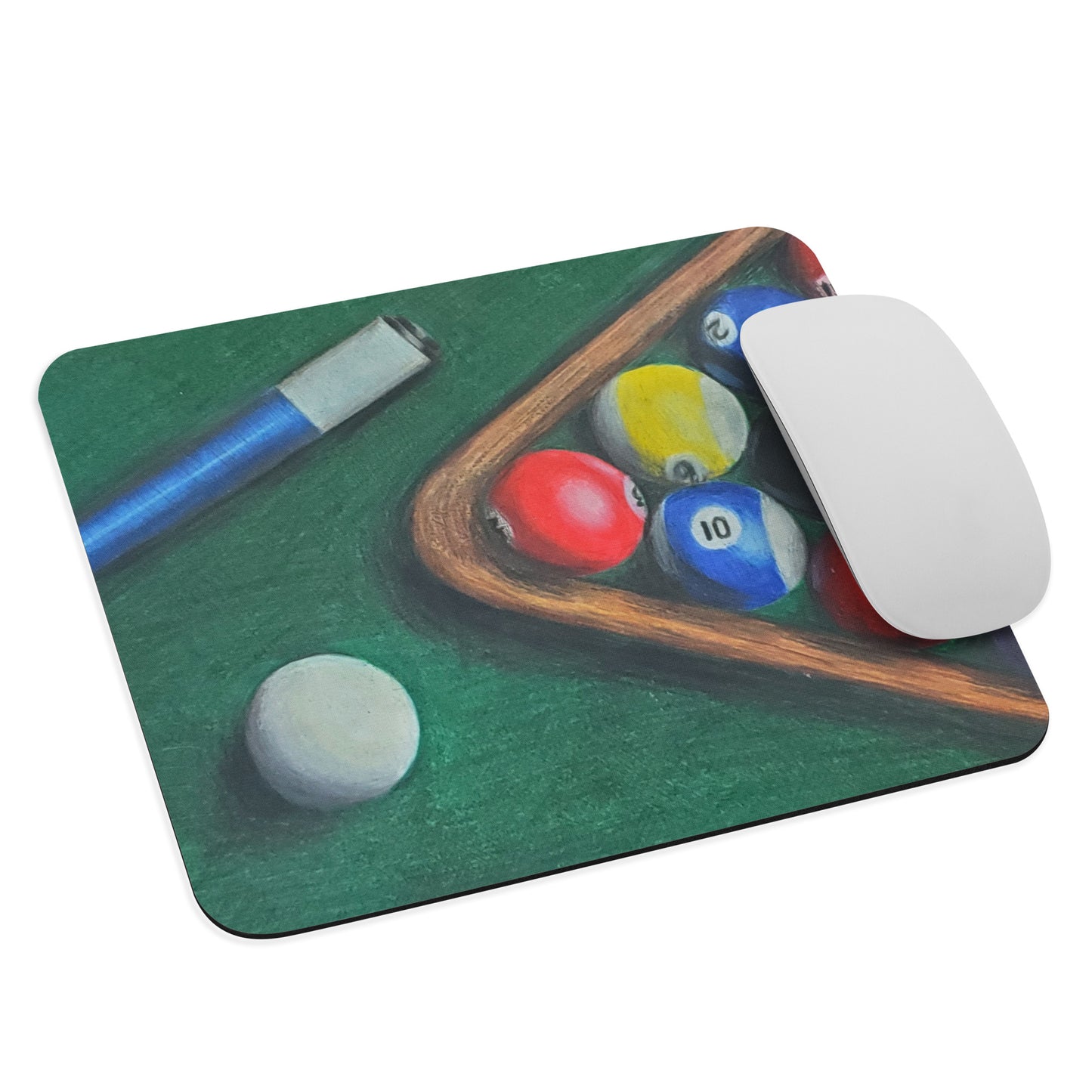Eight Ball Rack - Four Ways Mouse pad