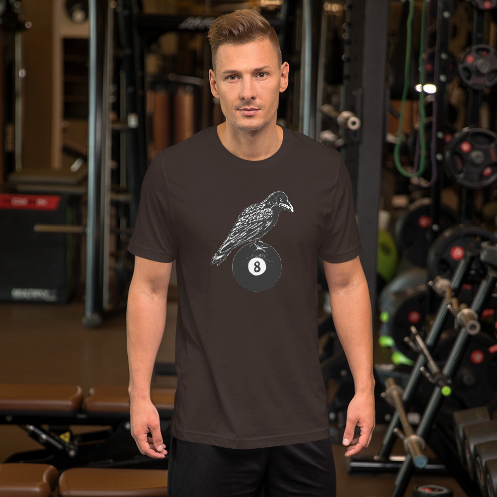 Quoth the Raven Eight Ball t-shirt