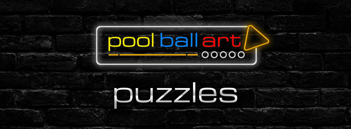 PoolBallArt billiard lifestyle unique art puzzles