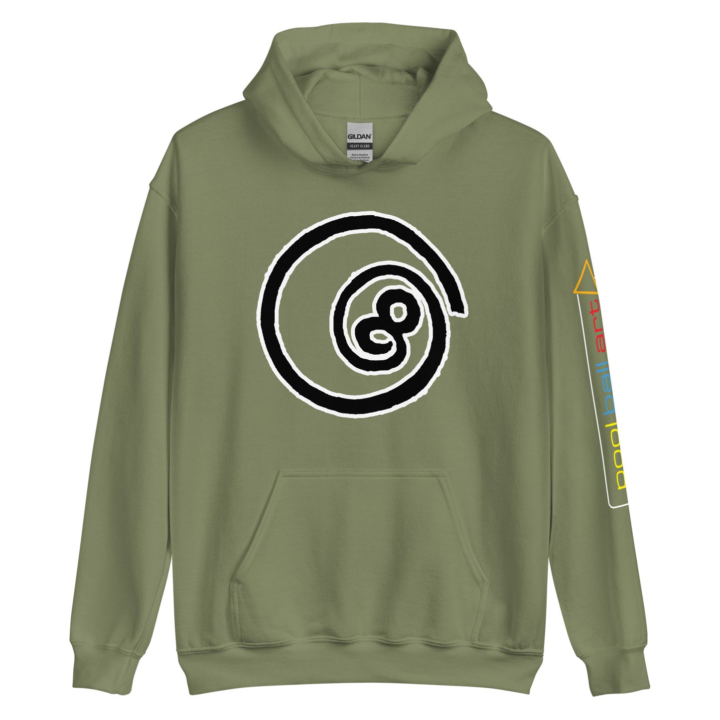 8 Ball Icon Hoodie