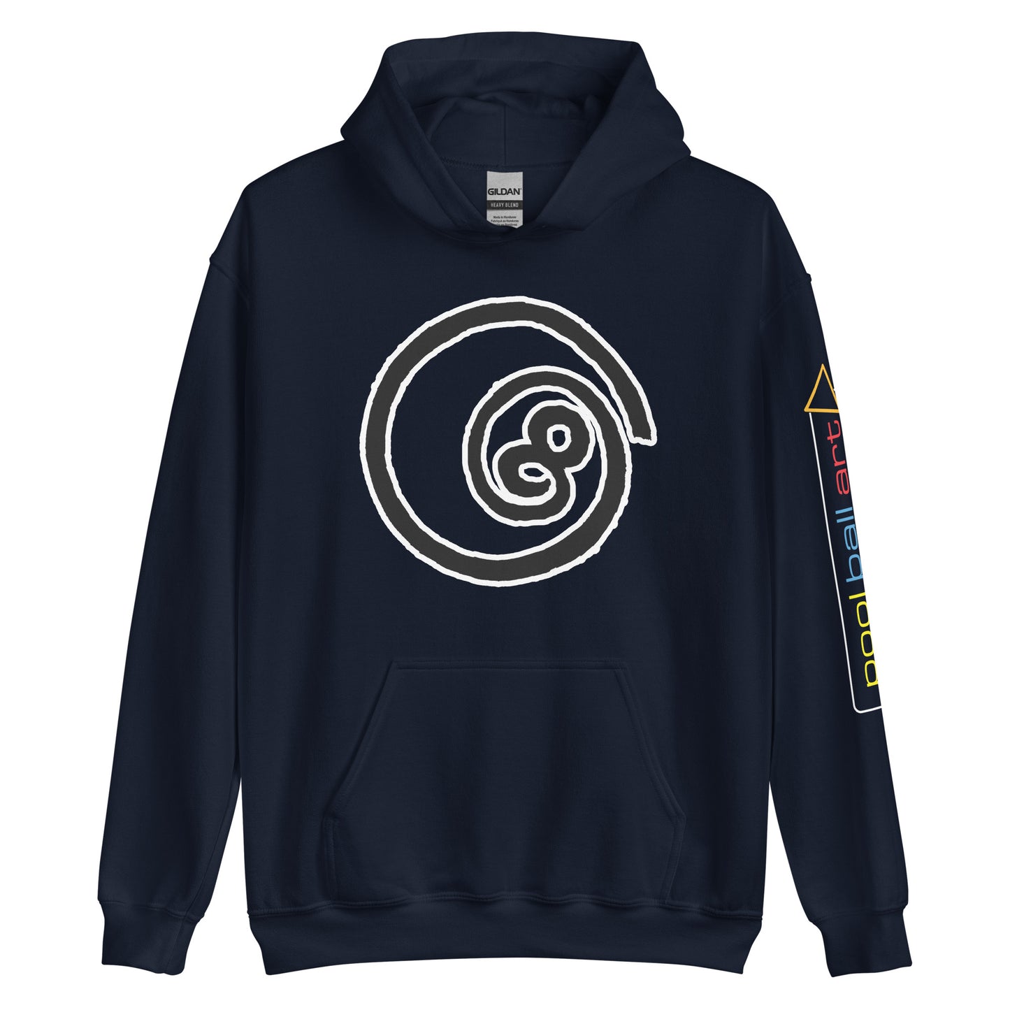 8 Ball Icon Hoodie