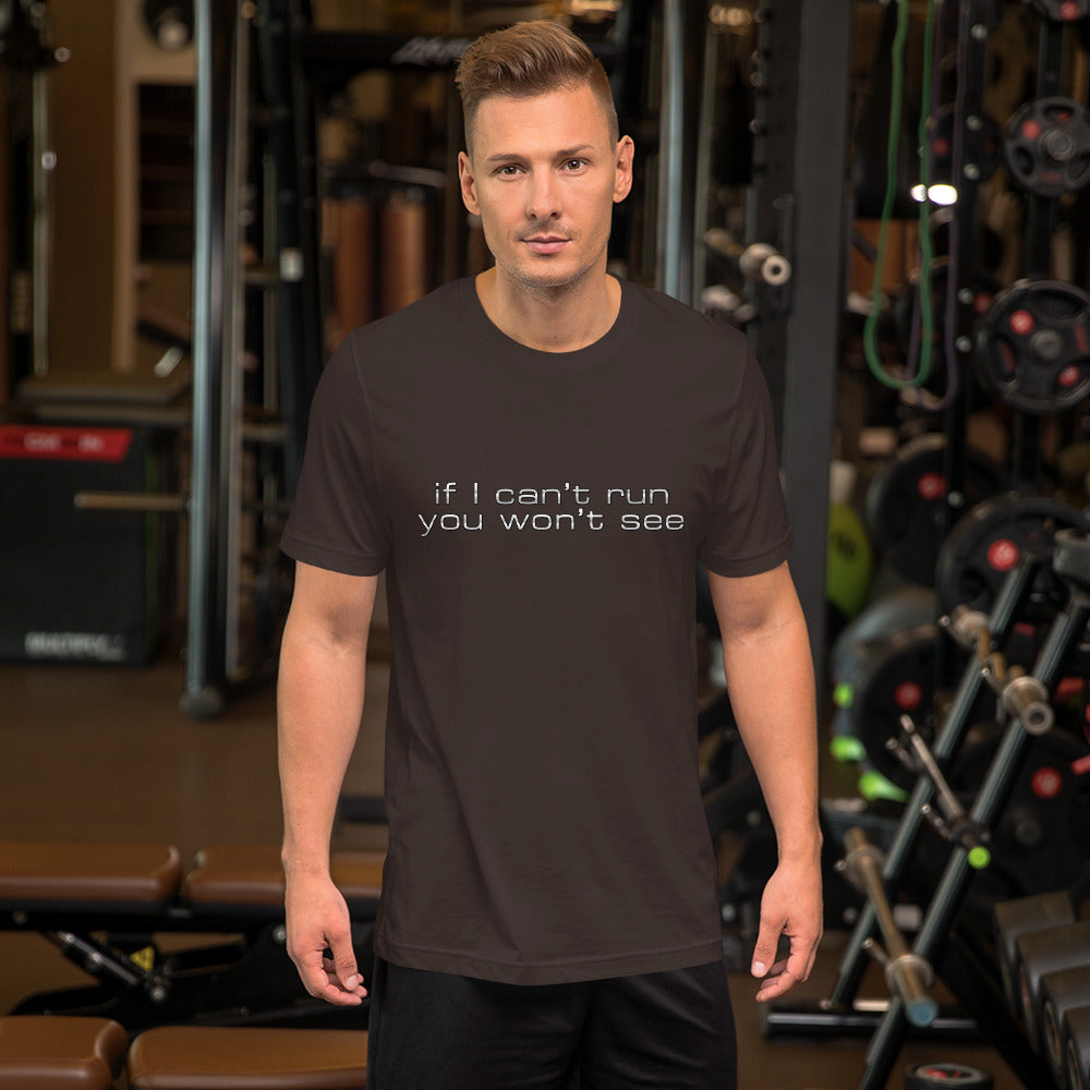If I Can Run t-shirt