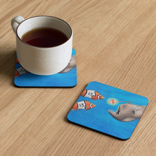 Send in the Clowns Cork-back coaster