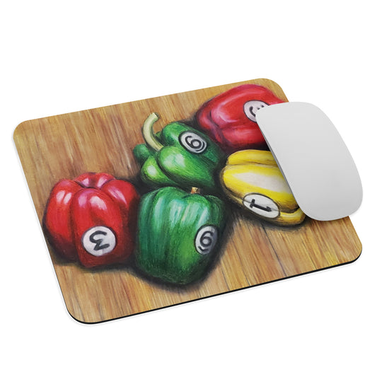 Ball Peppers Mouse pad