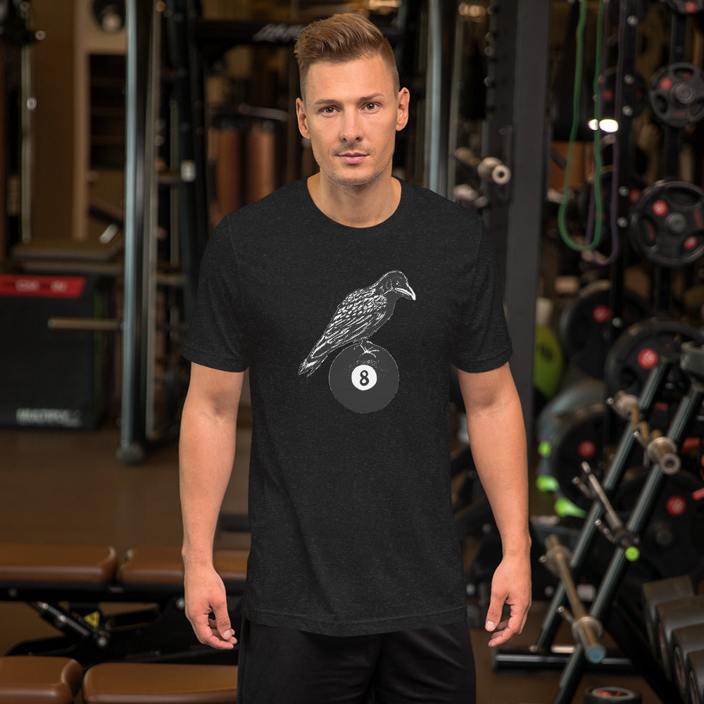 Quoth the Raven Eight Ball t-shirt