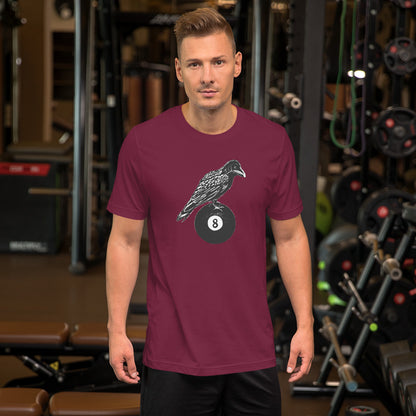 Quoth the Raven Eight Ball t-shirt